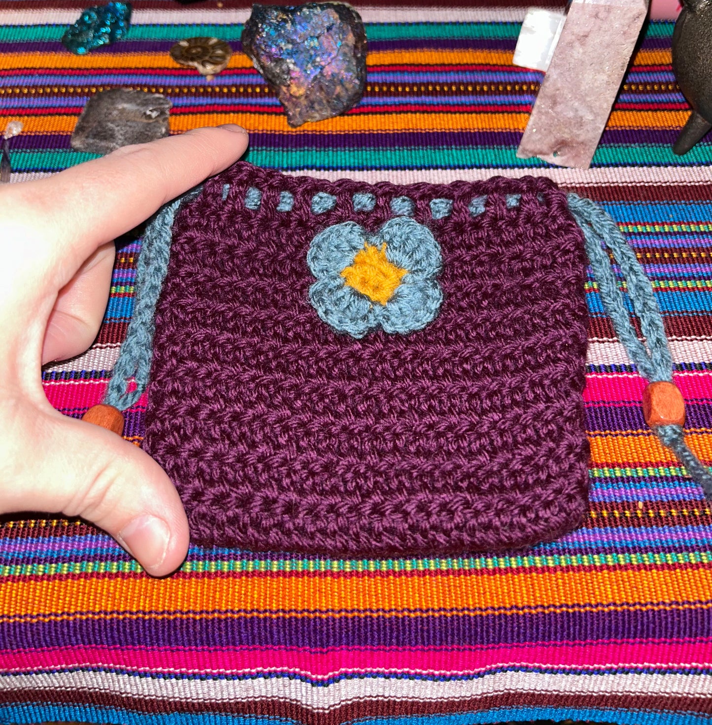 Mini Crochet Pouch