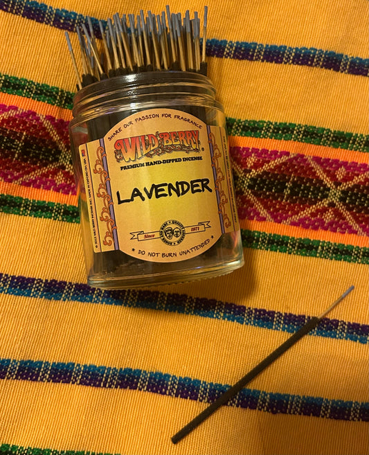 Lavender WildBerry Shorties Incense