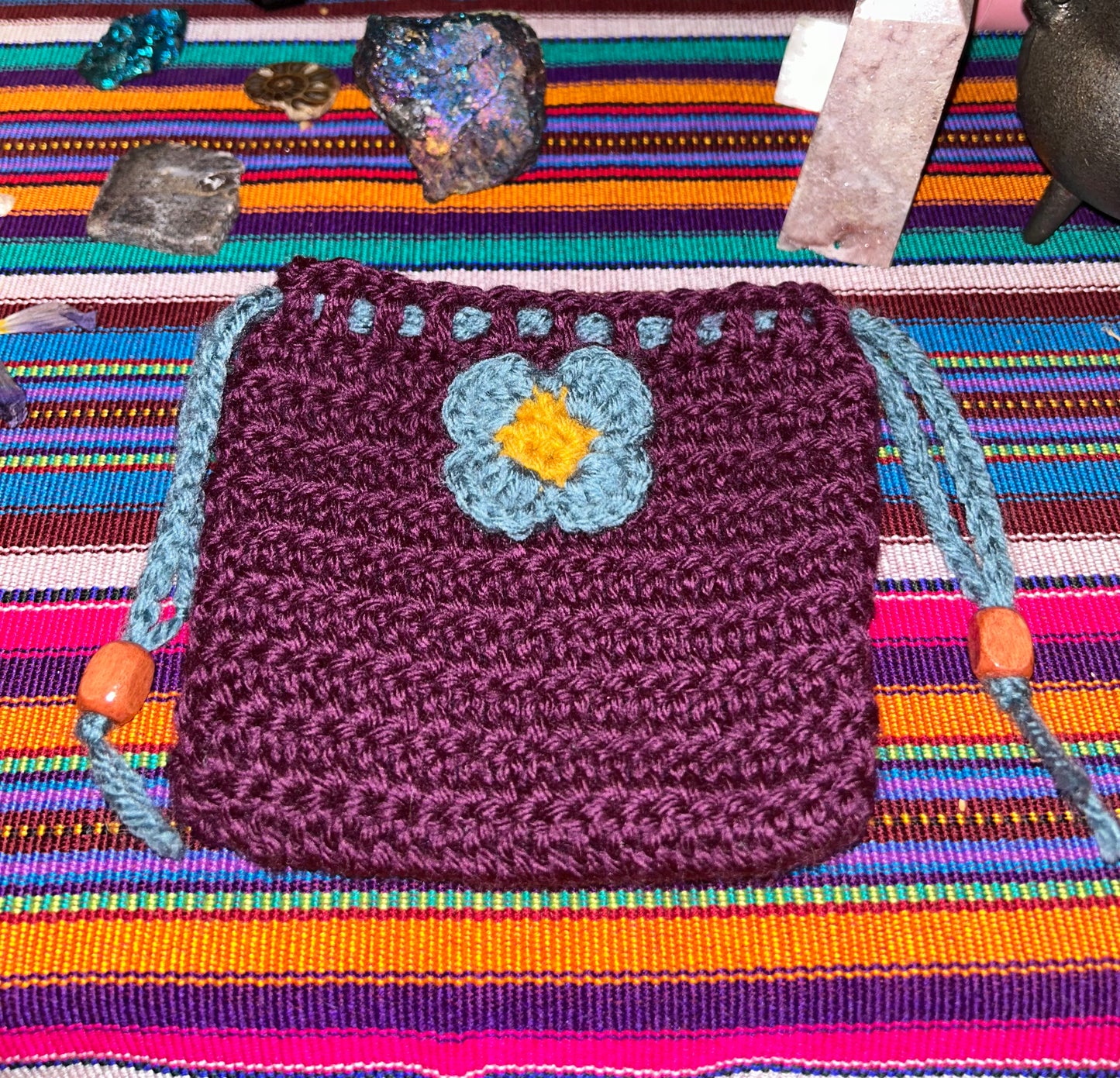 Mini Crochet Pouch
