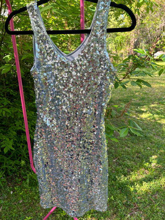 (XS) Disco Mini Dress